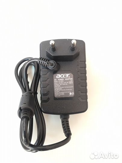 Блок питания для ноутбука Acer 12V 1.5A 3.0x1.0