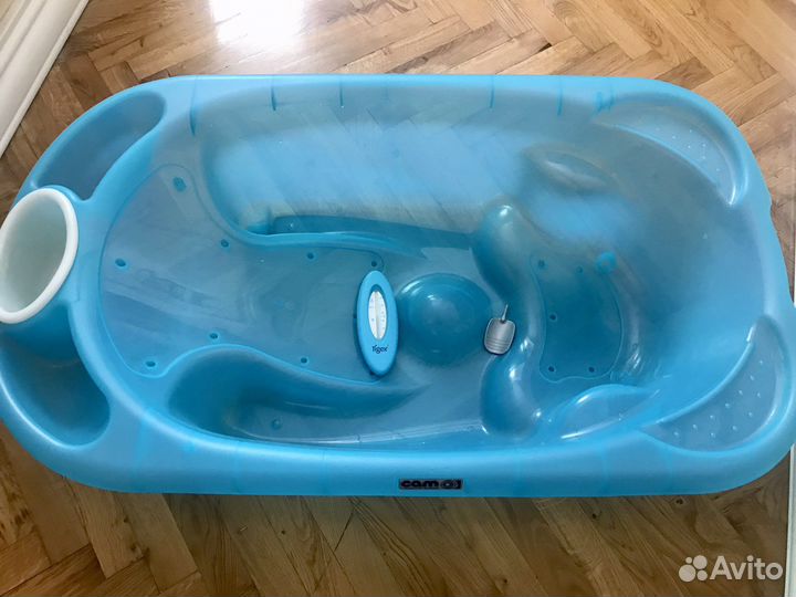 Ванночка для купания с термометром Cam Италия