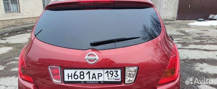Крышка багажника Nissan Murano z50