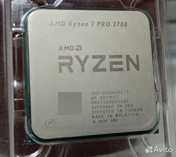 Процессор ryzen 7 3700 pro