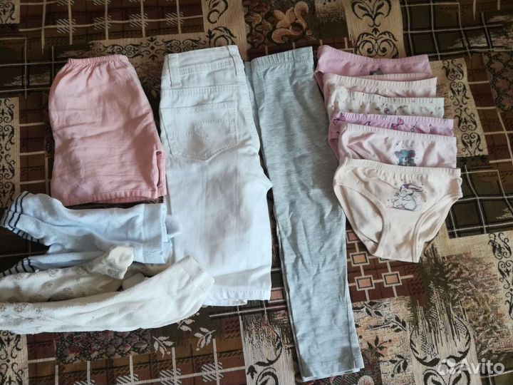 Вещи пакетом для девочки 98-104