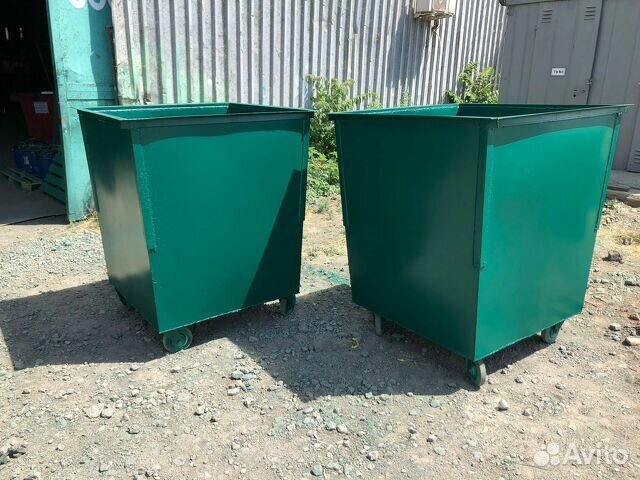 Контейнер для мусора 890x700x1100