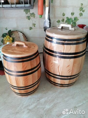 Бочонки керамические завода буди 1957 год