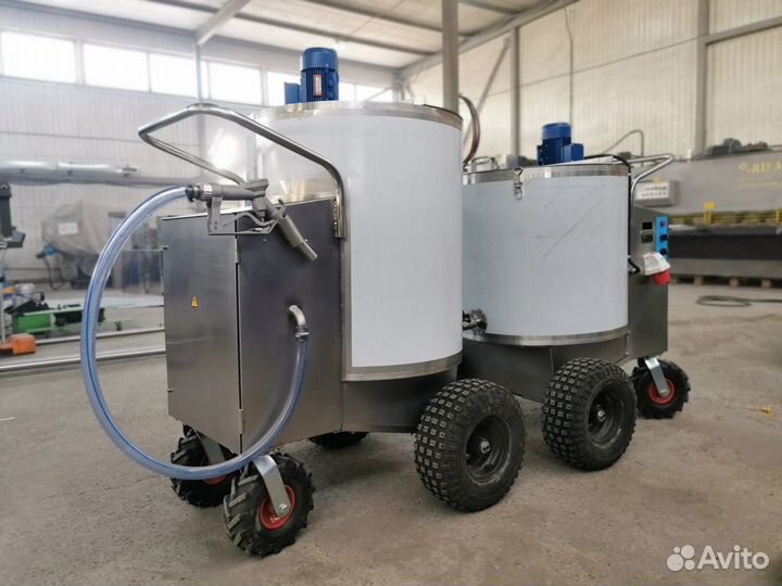 Молочное такси для выпойки телят