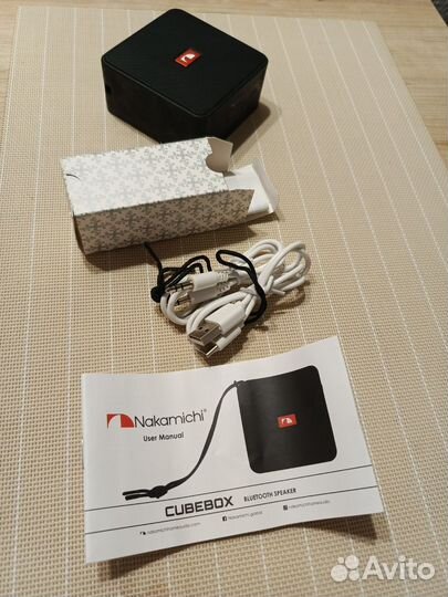 Nakаmiсhi Cubebоx новая портативная колонка