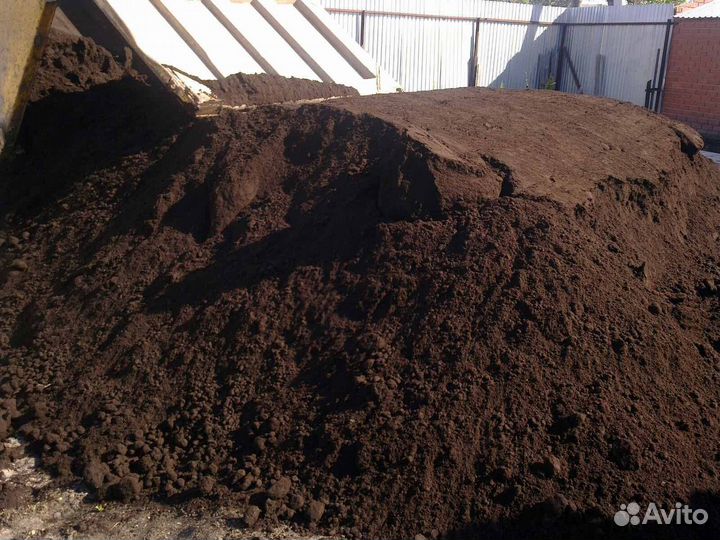 Чернозем плодородный грунт растительный доставка