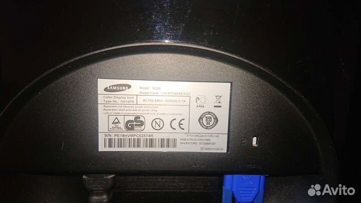 Монитор и процессор