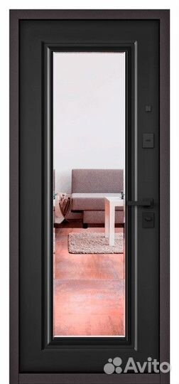 Дверь с зеркалом