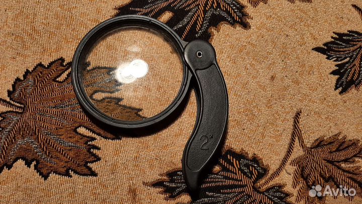 Лупы в футляре, двукратное увеличение