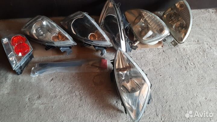 Фары на mitsubishi lancer 9