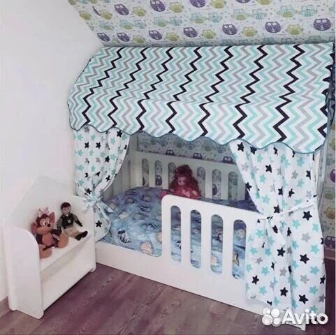 Детская кровать домик 160*080