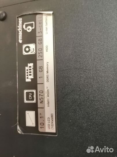 Нетбук еmashines
