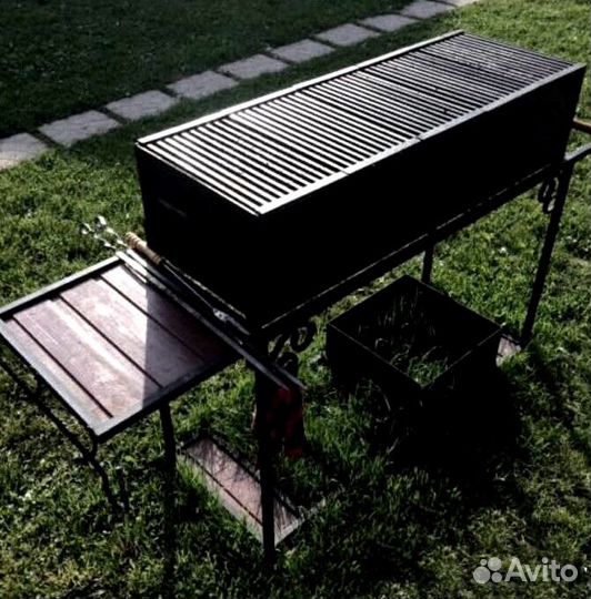 Кованый мангал новый для дачи