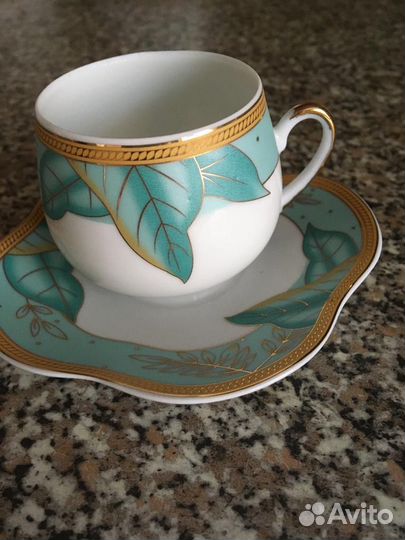 Сервиз (чашка и блюдце) СССР