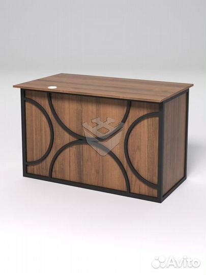 Стол однотумбовый офисный С-06А (левосторонний) &q