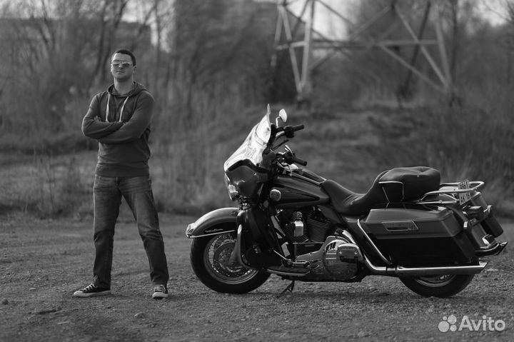 Фотосессия на мотоцикле
