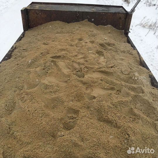 Песок мытый доставка
