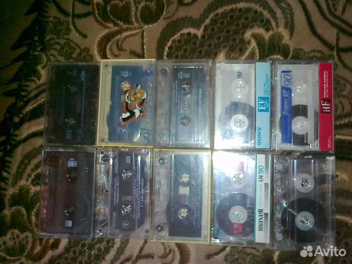 Аудиокассеты 23шт эстрада, поп, рок,список