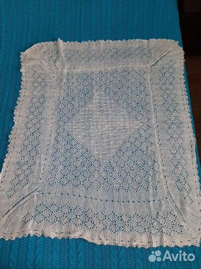 Пуховый платок паутинка