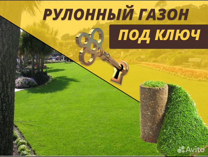 Газон рулонный спортивный