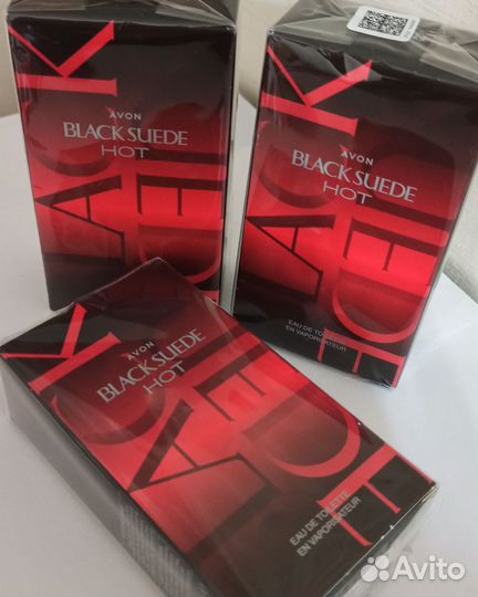 Black Suede Hot avon эйвoн 75мл