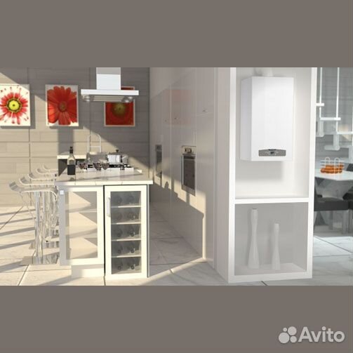 Котел настенный Ariston cares X 15 CF NG (2К, откр