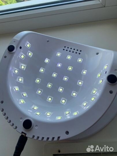 Лампа для маникюра smart uv/led 48w