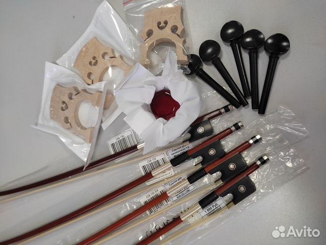 Смычки, аксессуары, струны для виолончели