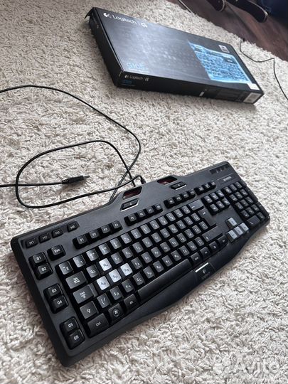 Игровая клавиатура logitech g105