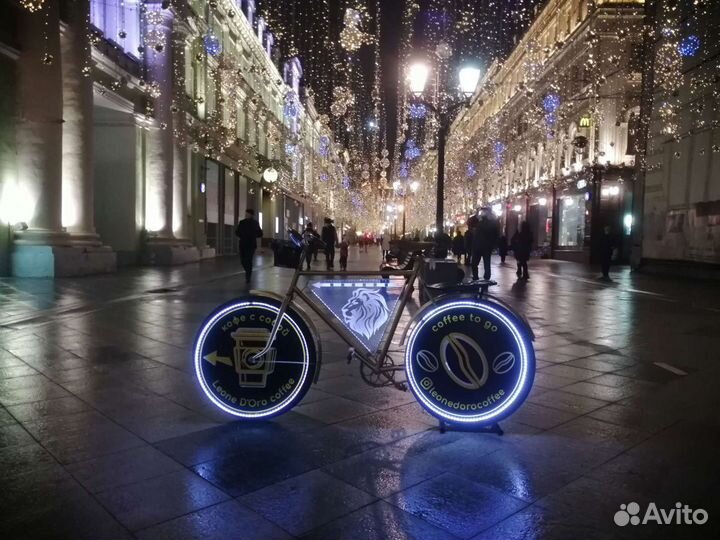 Реклама на Велосипеде