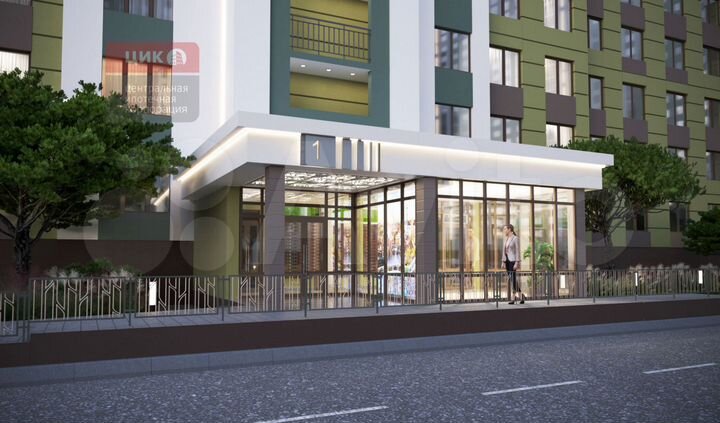 2-к. квартира, 69,3 м², 2/25 эт.