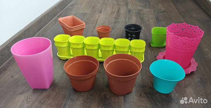 Горшки цветочные