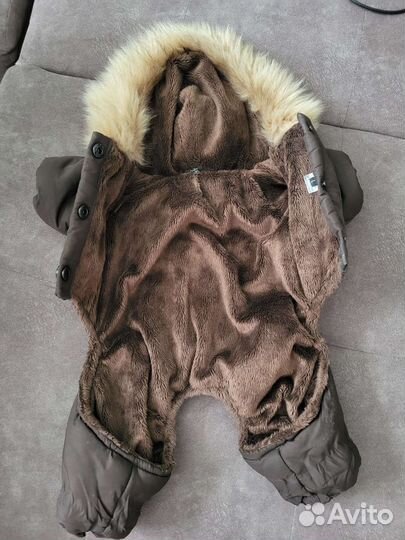 Комбенезон зимний собаке