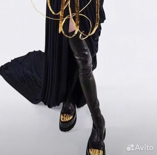 Сапоги ботфорты Schiaparelli Style