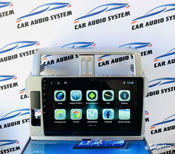 Магнитола андроид Toyota Prado 150 2013-2017