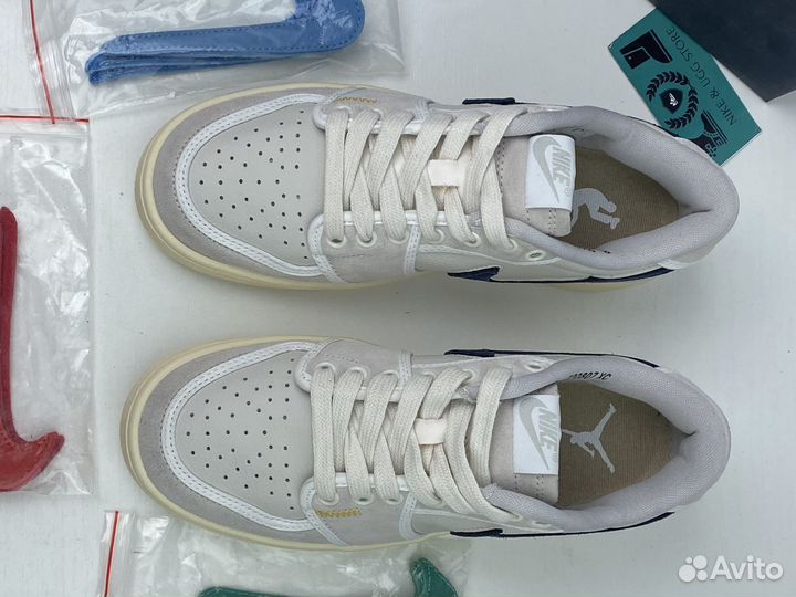 Union LA X Air Jordan 1 KO Low Sail Muslin