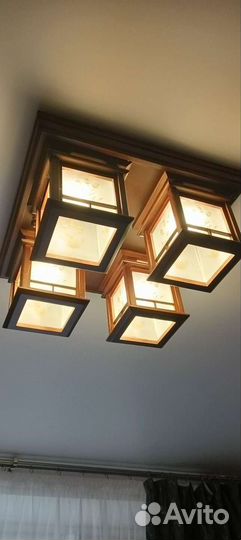 Светильник дерево 40*40