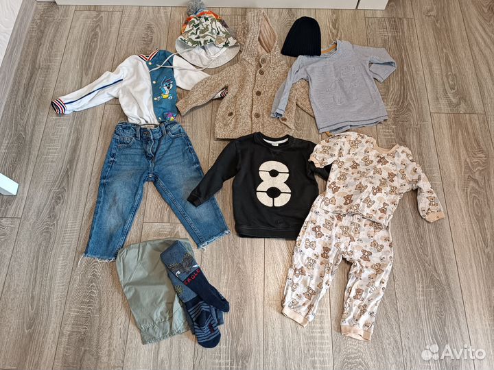 Вещи пакетом на мальчика 86