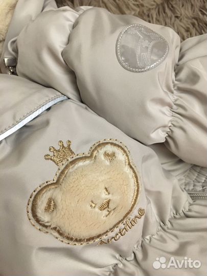 Зимний комбинезон для девочки 68