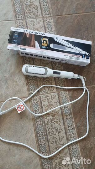 Выпрямитель для волос rowenta wet&dry pro