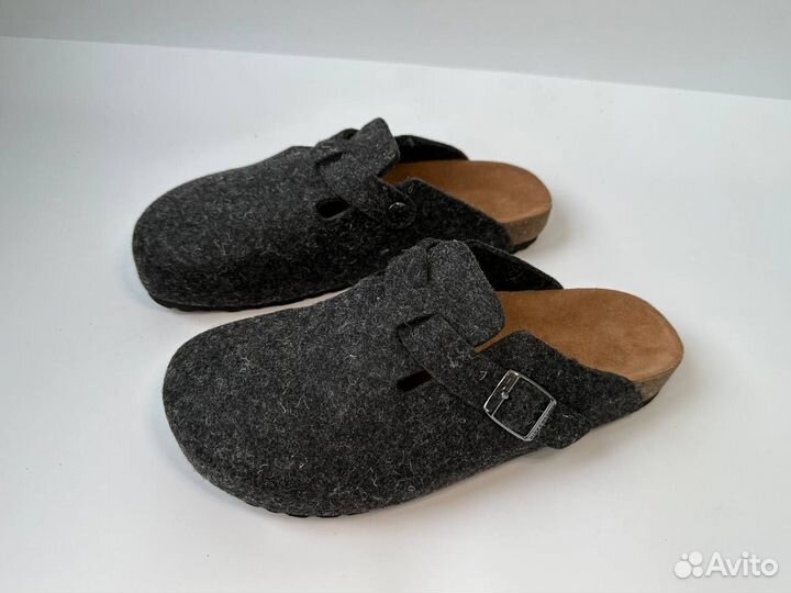 Женские сабо/клоги Birkenstock Boston войлок