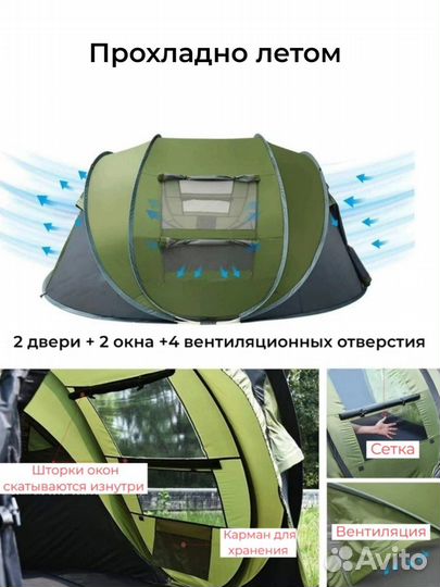 Палатка автоматическая