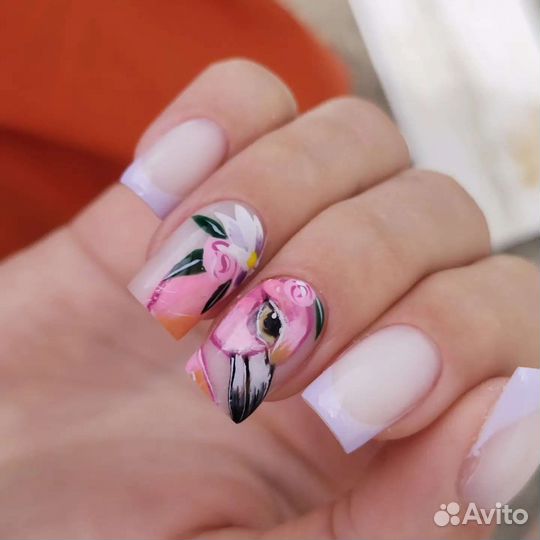 Наращивание ногтей маникюр педикюр