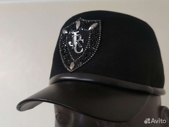 Новая Кепка JRC Женская Бархатная/Кожаный козырёк