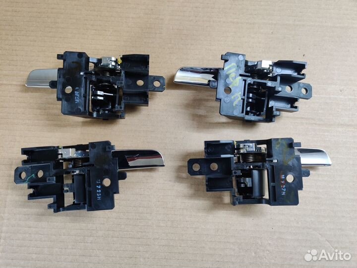 Ручки дверные салона Аутлендер 3 хром комплект