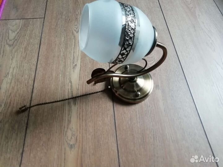 Настенный светильник бра бронза