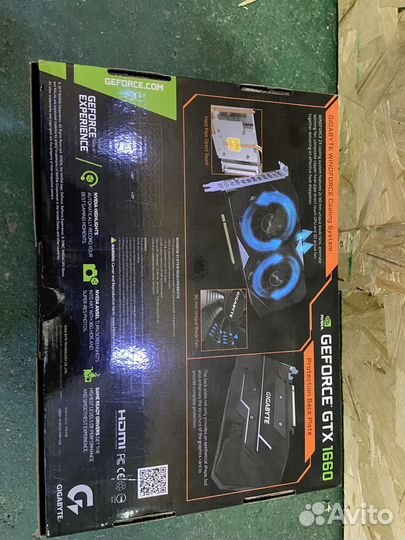 Видеокарта Gigabyte Geforce gtx 1660 oc 6g