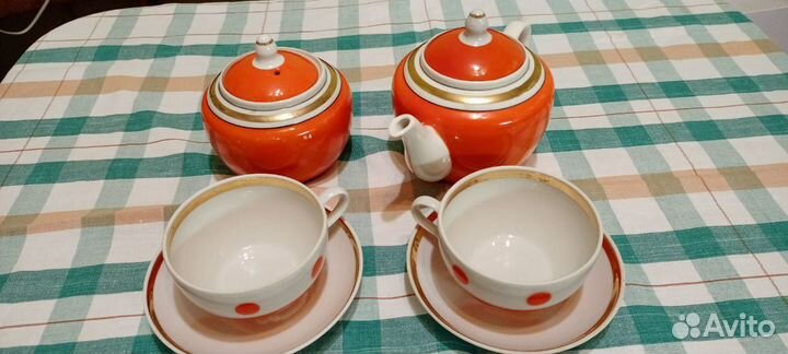 Заварочный чайник, сахарница СССР(Южноуральский)