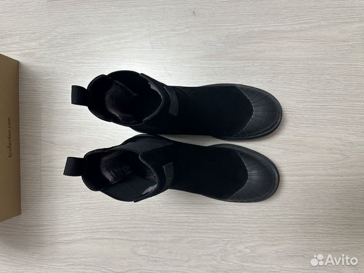 TJ collection Зимние черные замшевые челси 39