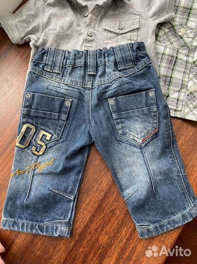 Пакет модных вещей для мальчика 3-9 мес